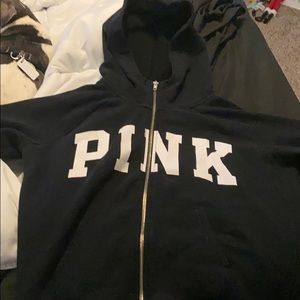 VS Pink jacket barely worn, washed.